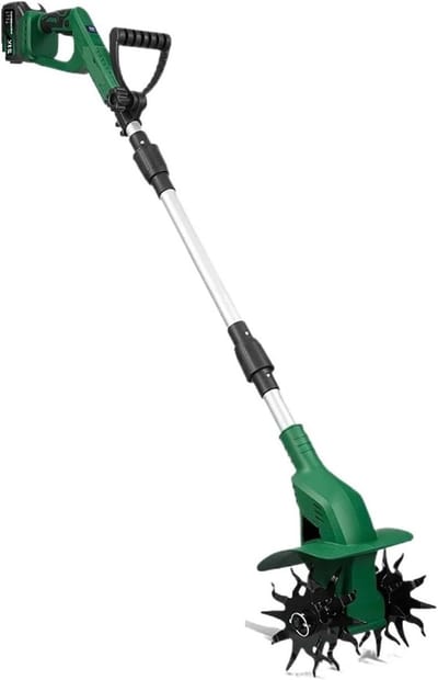 Elektrische Tuinfrees - Tuin cultivator - Bodem bewerken - Anti-klit messen - 150 mm diepte - Niet gespecificeerd