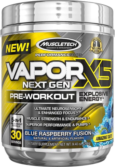 Muscletech NanoVapor X5-Blue Raspberry