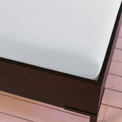 Kayori Saiko Topper Hoeslaken Premium Jersey - 200x200-220cm - Matrasdikte 12 cm - Biologisch Katoen - Wit