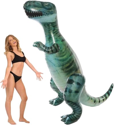 Opblaasbare T-Rex Dinosaurus van 142 cm voor Feestjes en Verkleedpartijen