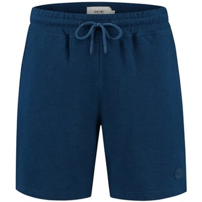Shiwi Men Sweat Short Sammy Poseidon Blue Maat: L | Sport Shorts Outlet | Heren | Blauw