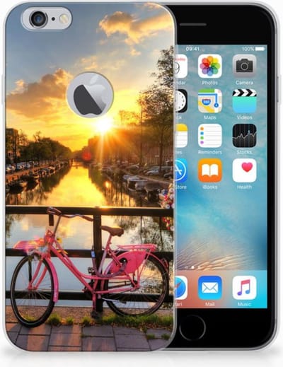 Apple iPhone 6 Plus | 6s Plus Siliconen Back Cover Amsterdamse Grachten