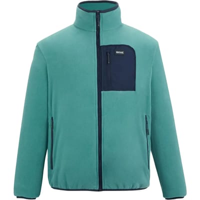 Frankie fleece fleece voor heren met volledige ritssluiting