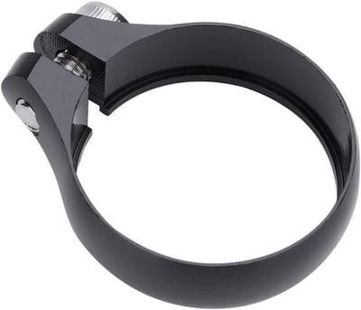 Fietsklem voor snelle bevestiging van fietszadelpen - Zwart - 27,2 mm - Fietsaccessoire
