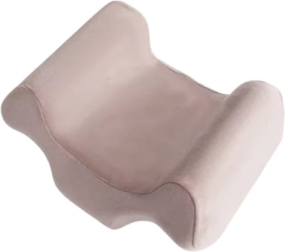 Orthopedisch Anti-Rimpel Kussen – Memory Foam Nekkussen met Langzame Terugvering voor Gezicht, Nekpijn & Slaaphouding - Bruin