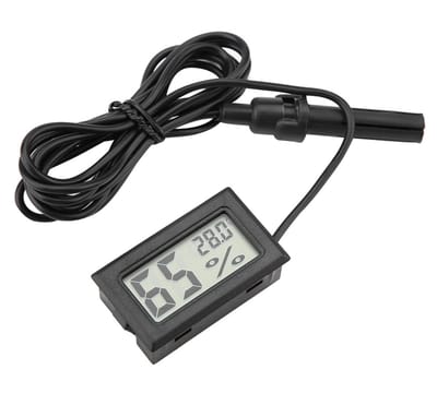 Store_9 - Mini Lcd thermometer - Hygrometer met externe sonde