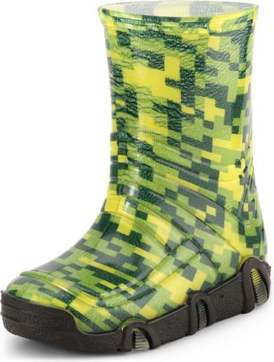 Ladeheid Kinder Regenlaarzen - Jongens Meisjes Antislip Zool - PVC - LA-ZT-Szuwarek2021BW - Monster-43 - 21/22