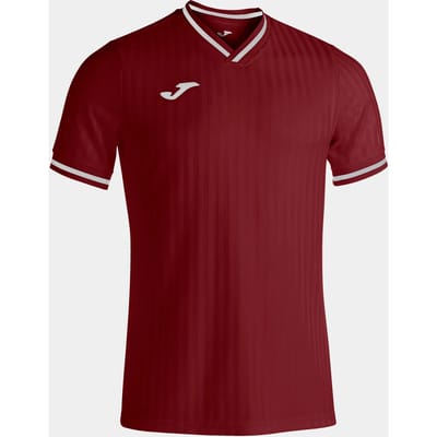 Joma Toletum III Shirt Korte Mouw Heren - Bordeaux | Maat: S
