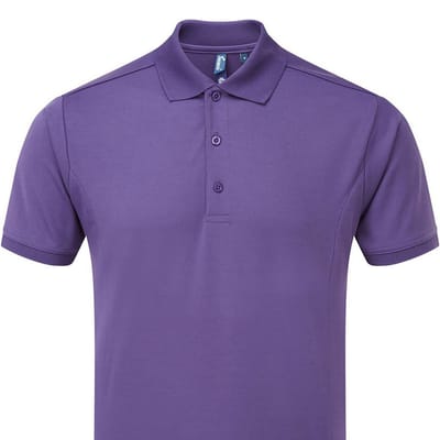 Premier Heren Coolchecker Poloshirt (Paars)