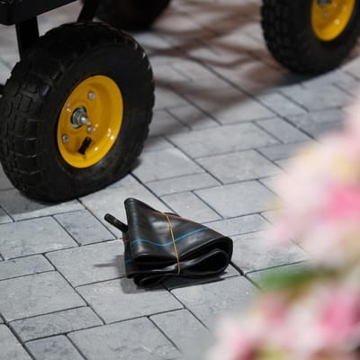Candala Kruiwagen binnenband, - Zwart - set van 4 - Rubber