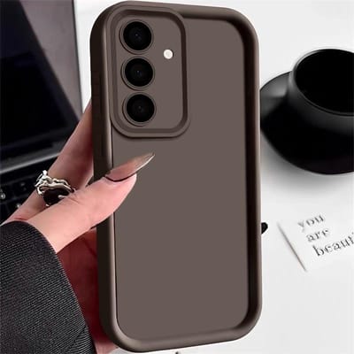 Zachte TPU Hoes Voor Samsung Galaxy A16 A56 A26 A55 A54 A53 A35 A15 A06 A25 A34 A36 5G Schokbestendig Effen Kleur Siliconen Telefoonhoes For Samsung A55