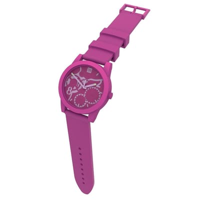 TOO LATE - silicone horloge - JOY Watch - Ø 39 mm - FUCSIA Pink