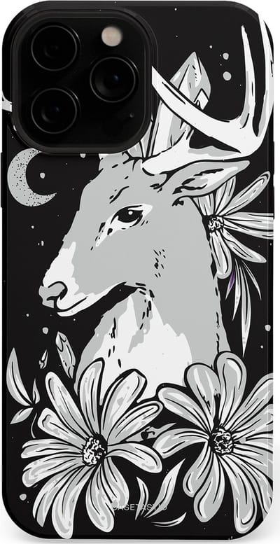 Casetastic Hoesje Geschikt voor Apple iPhone 13 Pro Magsafe - Stijlvolle Beschermende Duo-layer Case - Lunagewei