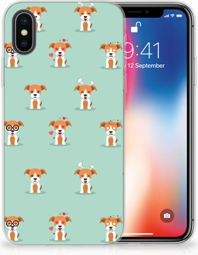 Apple iPhone X | Xs TPU Hoesje Pups