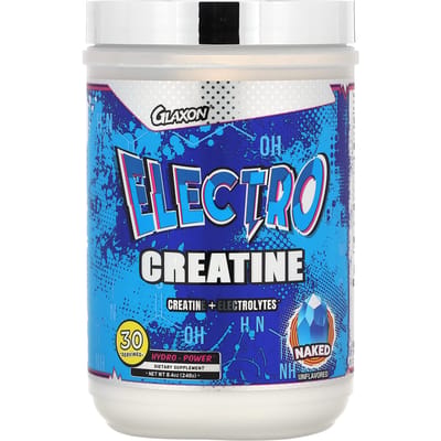 Glaxon, Créatine Électrique, Nature Nature, 238 g (240g)