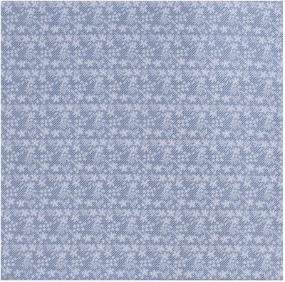 TRESANTI | ERCOLE | Zijden pochet bloemen | Blauw