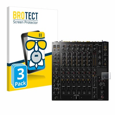 BROTECT - Screenprotector voor Pioneer DJM-V10 - Folie Beschermfolie Beschermglas matte 3 Stuks