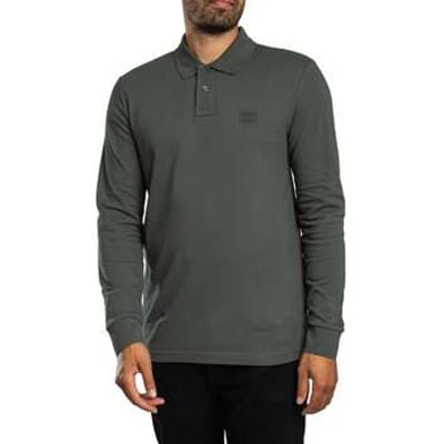 Polo Shirt Lange Mouw BOSS Passerby Poloshirt met lange mouwen