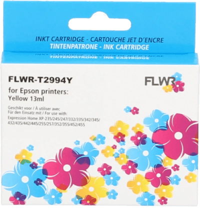 FLWR - Cartridges / Epson 29XL T2994 / geel / Geschikt voor Epson