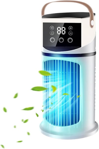 Draagbare Koeler - Persoonlijke Airco - Ruimte Verkoelen - Snelle Koeling - 600 ml Reservoir - Meerkleurig