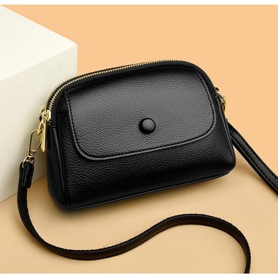 Nieuwe Zachte Leren Tas voor Dames Mode Eén-schouder Crossbody Tas Mobiele Telefoon Eenvoudige Dames Tas Lichtgewicht Moedertas Kleine Vierkante Tas gray