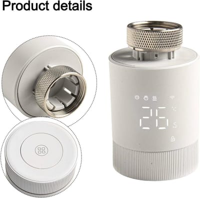 Slimme WiFi Radiatorkraan met App Bediening en Tijdschema's