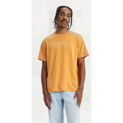 Levi's Ss Printed T-shirt Orange Size: S | Printed T-Shirts Outlet | Heren | Oranje