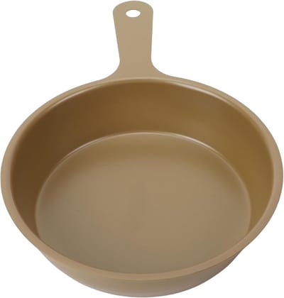 Mini Koekenpan - Kleine Pan - Ontbijt Bakken - Antiaanbaklaag - 13 cm Diameter - Khaki