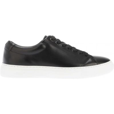 Boss Heren Enlight Leren Trainers (Zwart)