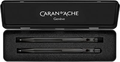 CARAN D'ACHE Schrijfset BLACK CODE, zwart