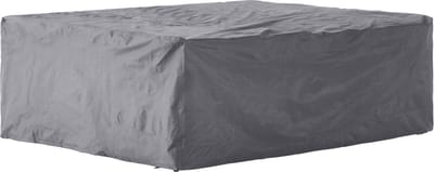 Perel Buitenhoes voor tuinset, grijs, rechthoekig, 240 cm x 180 cm x 75 cm