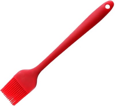 Jumada's - Siliconen Bakkwast 26CM : Keukenaccessoire voor Bakken, Insmeren & Invetten - Rood - Keukenkwast