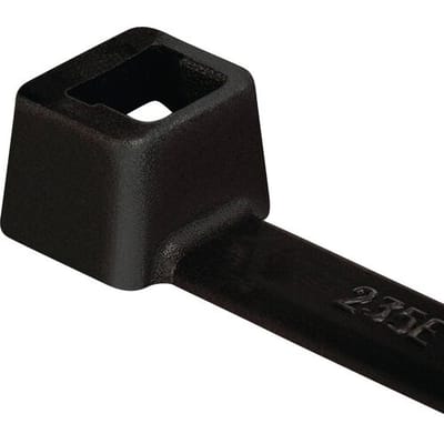 HellermannTyton 111-01917 T18R-PP-BK Kabelbinder 101.60 mm 2.50 mm Chemische bestandigheid 100 stuk(s)