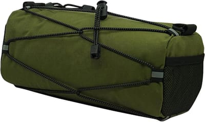 Fietsstuurtas - Frametas Fietstas - Fietsen Opbergen - Waterdicht Nylon Materiaal - 2.4 Liter - Groen