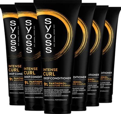 Syoss Curls - Conditioner - Voedt Het Haar - Zacht en Makkelijk Doorkambaar - Hydraterend - Golvend en Krullend Haar - Voordeelverpakking - 6x250 ml