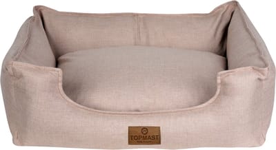 Topmast Hondenmand Iselle - Luxe Uitvoering - Zandkleur - 95 x 75 x 28 cm - Large