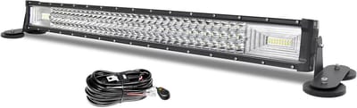 LED Werkverlichting - Lichtbalk - Offroad Verlichting - Magnetische Houder - 82 cm - Wit