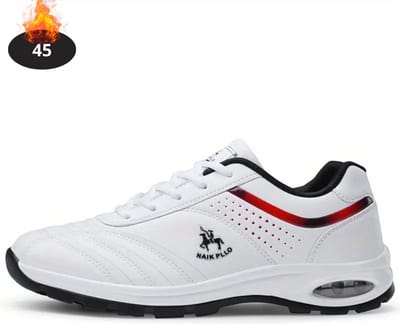 Livano Golfschoenen Heren - Golfkleding - Golfschoenen Antislip - Golfen - Wit - 45