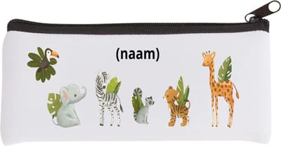 Akyol - dieren met eigen naam Etui - Dierentuin - dieren liefhebbers - leuke cadeau voor iemand die van houdt van dieren - verjaardagscadeau - kado - gift - 20 bij 9 cm