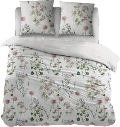 Snoozing Distine - Flanel - Dekbedovertrek - Lits-jumeaux - 260x200/220 cm - Multi