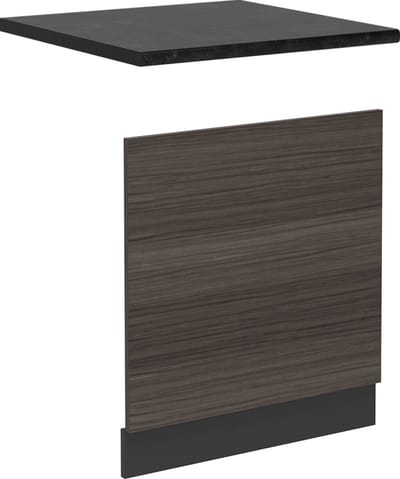Vicco R-Line Voorpaneel vaatwasser – 60 cm, WB Antraciet Edel grijs