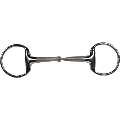 Olijfbit voor paarden HKM Soft Touch 14 mm