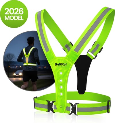 Hardloop Verlichting - Hardloopvest - Inclusief USB Lader - - Reflecterend Hesje - Running vest - Hardloopvest Oplaadbaar