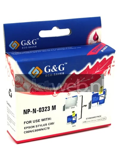 Huismerk Epson T0323 magenta (Huismerk (compatible))
