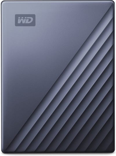 Western Digital My Passport Ultra - Externe Harde Schijf - Blauw - 4 TB