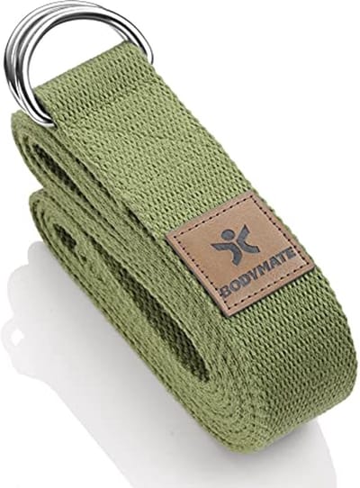 Yogagordel van Natuurlijk Katoen - Ideaal voor Yoga, Pilates & Fitness