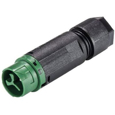 Wieland Electric 46.032.4555.7 Ronde connector Stekker, recht Totaal aantal polen: 2 + PE Serie (ronde connectoren): RST® MINI 1 stuk(s)