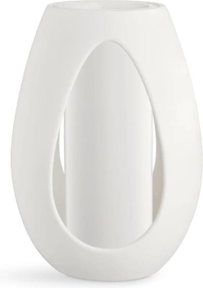 Kähler - Kokong Vaas - 33 cm - wit