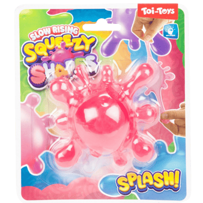 Toi-Toys Squishy Slow Rising Knijpfiguren Stressspeelgoed - 10 cm - Assorti