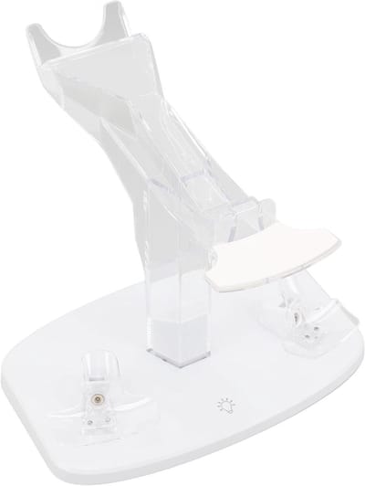 Laadstation Controllers - Oplaadstation VR - Gaming Gear Organiseren - Magnetische Uitlijning - 27 x 18 x 8 cm - Wit